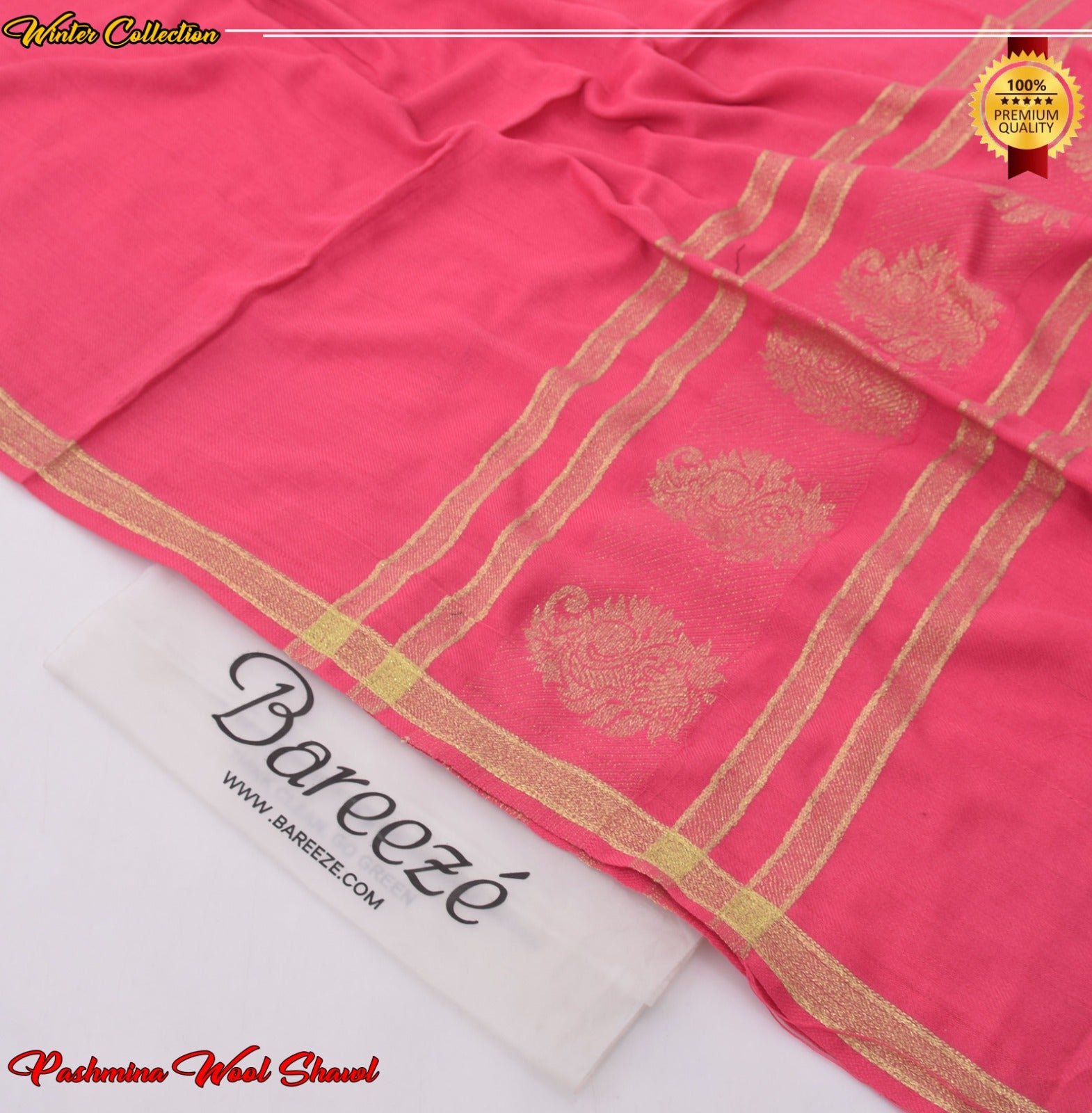 J. Pashmina Wool Shawl