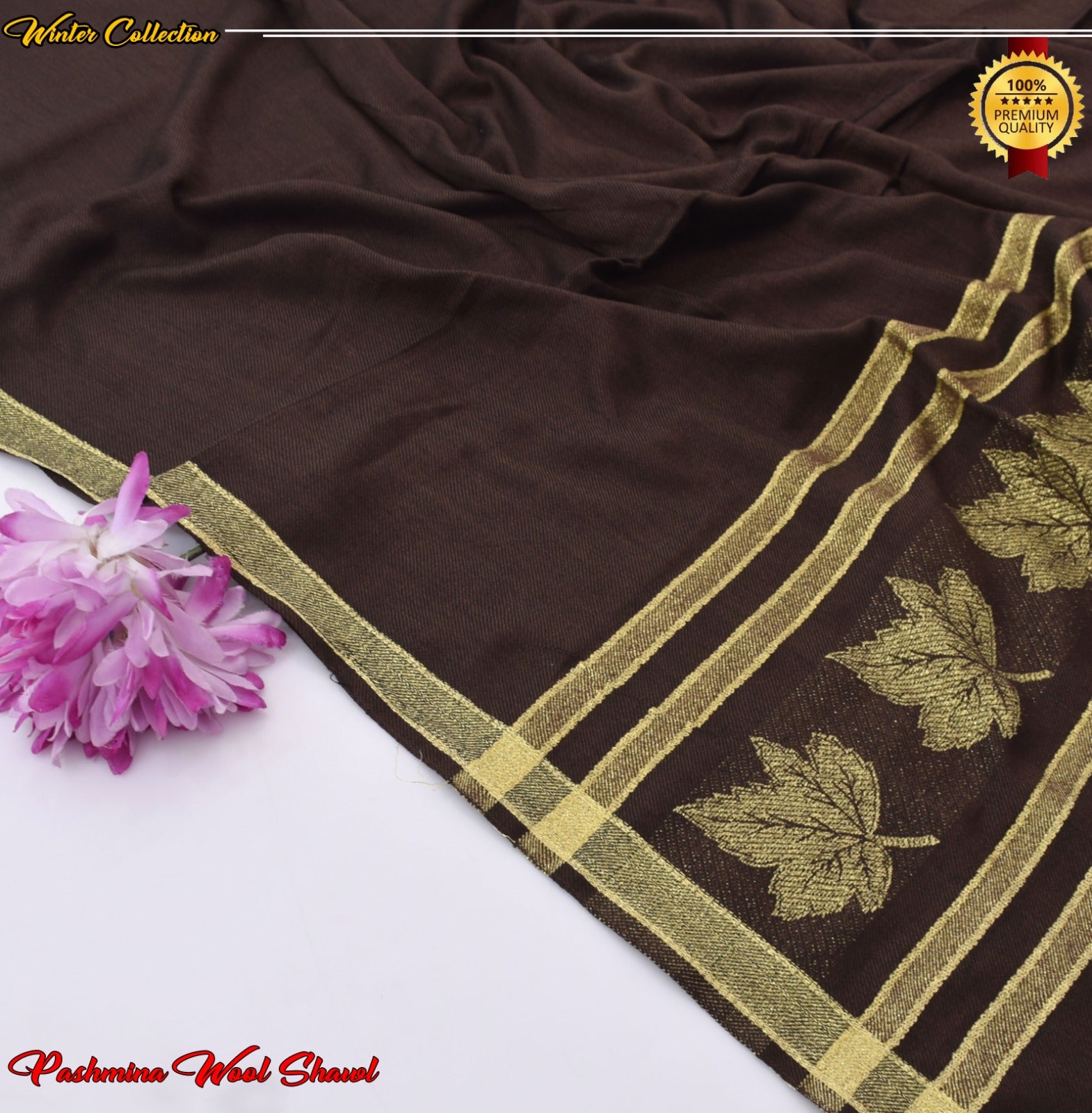 J. Pashmina Wool Shawl