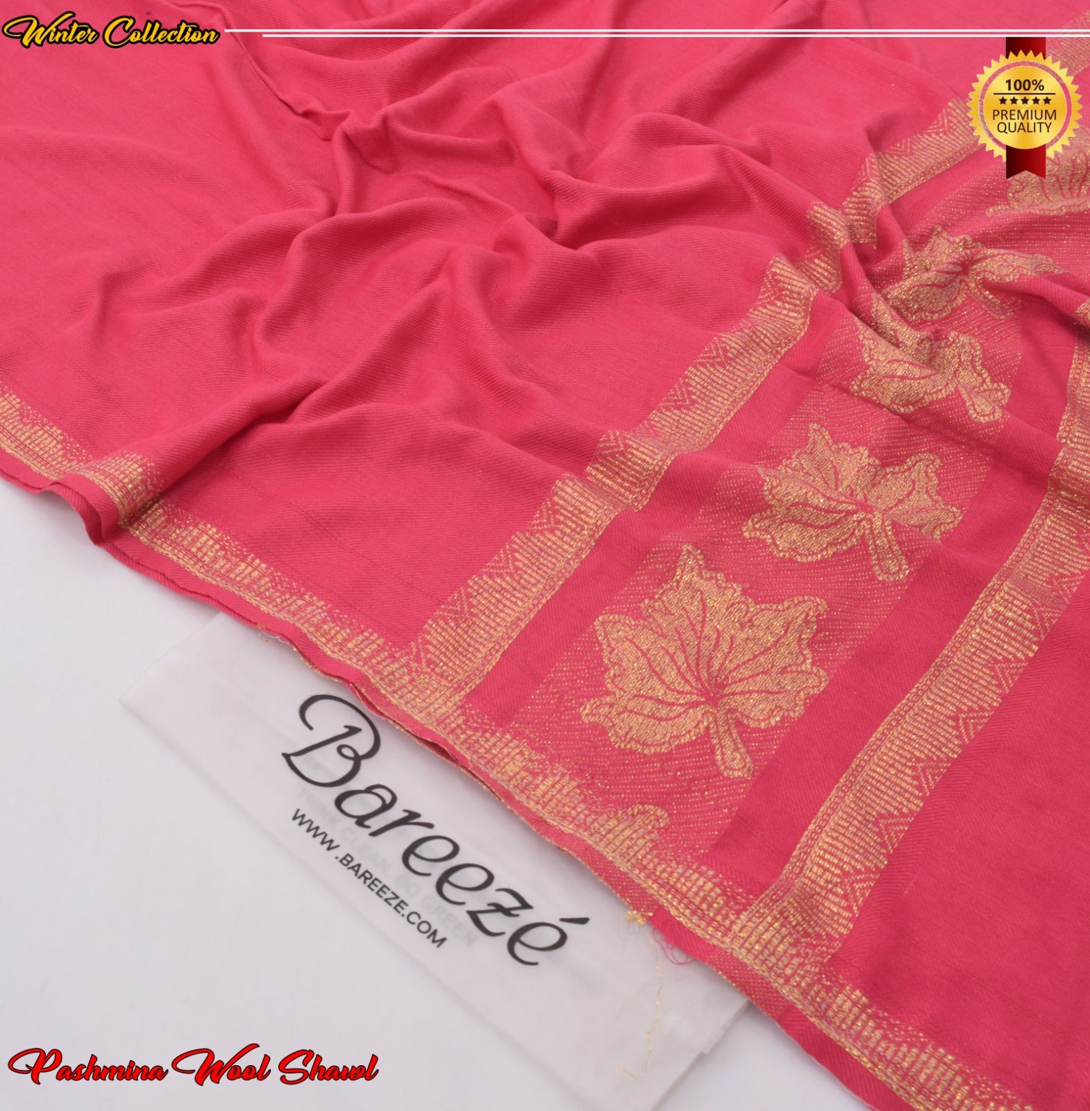 J. Pashmina Wool Shawl